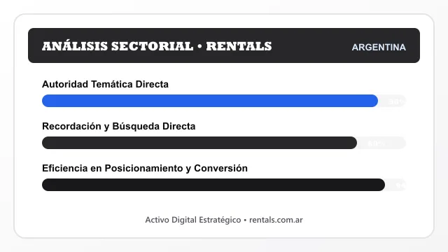Análisis sectorial y posicionamiento estratégico para Rentals